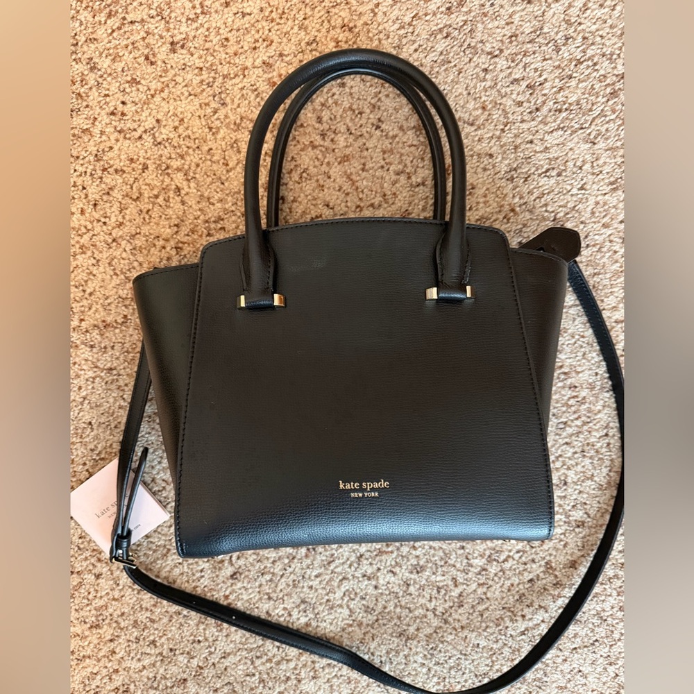 Kate Spade Black Leather Handbag